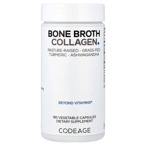Codeage, 뼈 육수 콜라겐, 베지 캡슐 180정 상세 이미지
