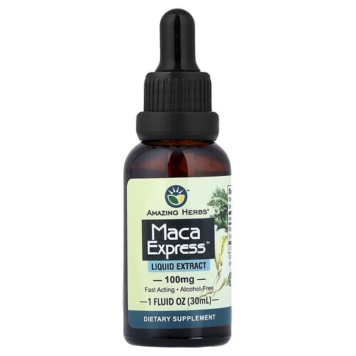 어메이징 허브 Amazing Herbs, Maca Express™ 액상 추출물, 30ml(1fl oz) 상세 이미지