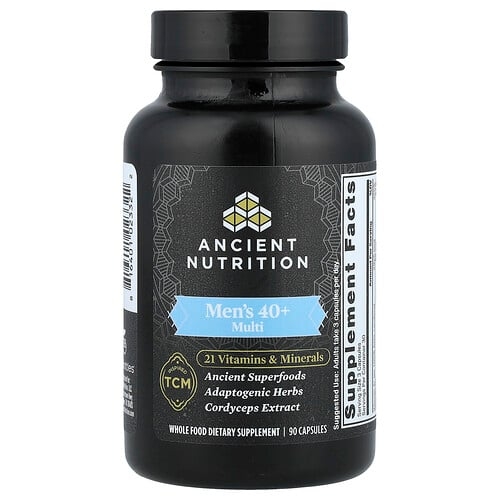 닥터 엑스/엔시언트 뉴트리션 Ancient Nutrition, 만 40세 이상 남성용 종합비타민, 캡슐 90정 상세 이미지
