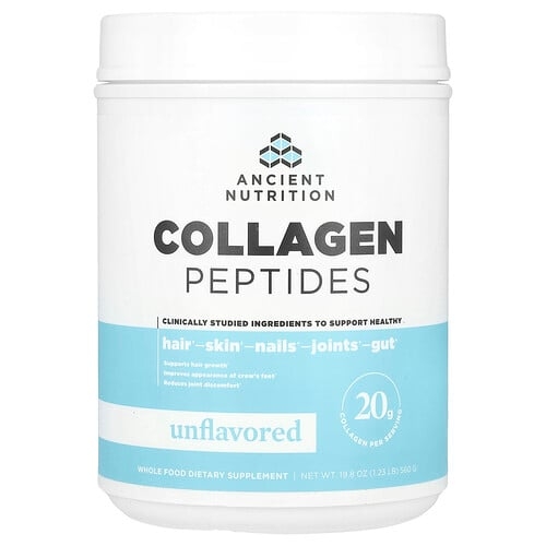 닥터 엑스/엔시언트 뉴트리션 Ancient Nutrition, 콜라겐 펩타이드, 무맛, 560g(1.23lb) 상세 이미지