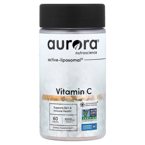 Aurora Nutrascience, 비타민C, 캡슐 60정 상세 이미지