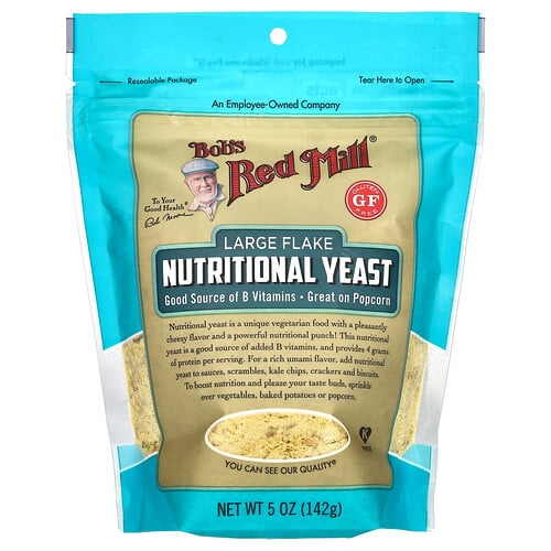 밥스 레드 밀 Bob's Red Mill, 라지 플레이크 영양 효모, 글루텐 무함유, 142g(5oz) 상세 이미지