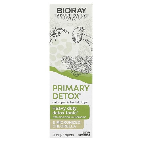 바이오레이 Bioray, Primary Detox, 고강도 해독 토닉, 알코올 무함유, 60ml(2fl oz) 상세 이미지