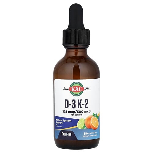 KAL, D-3 K-2 드롭, 시트러스, 59ml(2fl oz) 상세 이미지