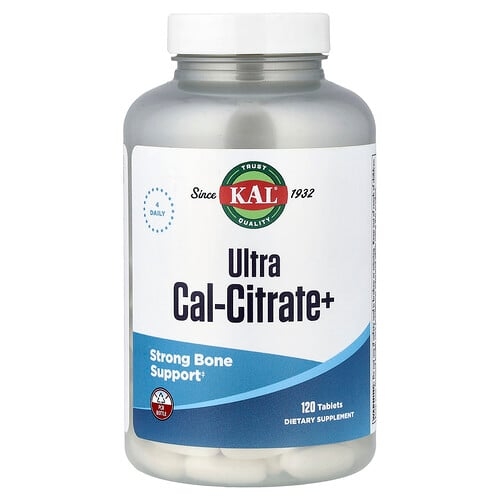 KAL, Ultra Cal-Citrate+, 120정 상세 이미지