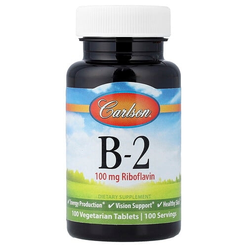 칼슨 Carlson, 비타민B2, 베지 정제 100정 상세 이미지