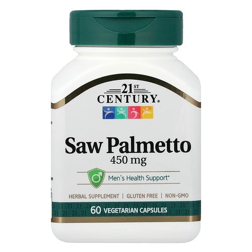 21 센츄리 21st Century, 쏘팔메토, 450mg, 베지 캡슐 60정 상세 이미지