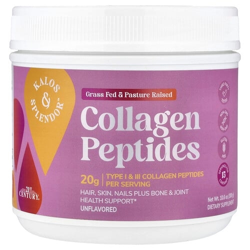 21 센츄리 21st Century, Kalos & Splendor™ 콜라겐 펩타이드, 무맛, 300g(10.6oz) 상세 이미지