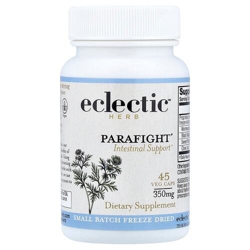 이클레틱 인스티튜트 Eclectic Herb, 동결 건조, 파라파이트, 350mg, 베지 캡슐 45정 상세 이미지