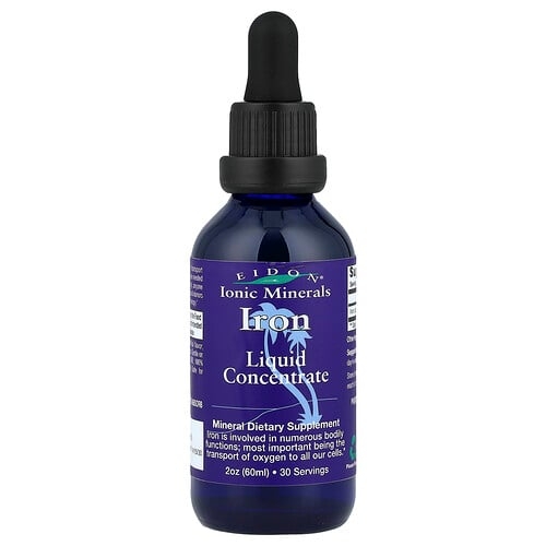 에이돈 미네랄 서플리먼츠 Eidon Ionic Minerals, 철분, 액상 농축물, 60ml(2oz) 상세 이미지