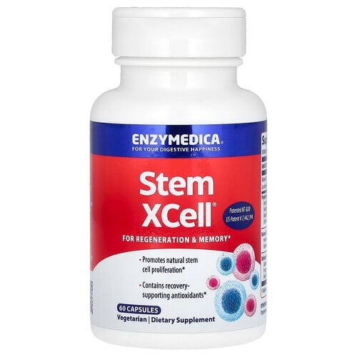엔자이메디카 Enzymedica, Stem XCell, 캡슐 60정 상세 이미지