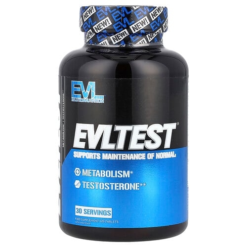 이보루션 뉴트리션 EVLution Nutrition, EVLTEST®, 120정 상세 이미지