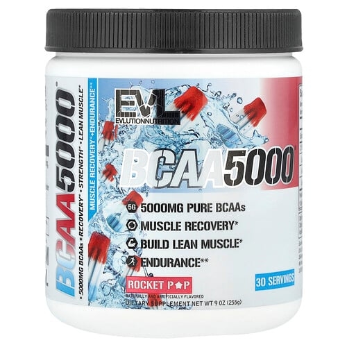 이보루션 뉴트리션 EVLution Nutrition, BCAA5000®, 로켓 팝, 255g(9oz) 상세 이미지