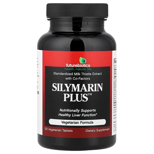 퓨쳐바이오틱스 Futurebiotics, Silymarin Plus, 베지 캡슐 120정 상세 이미지
