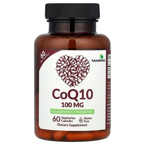 퓨쳐바이오틱스 Futurebiotics, CoQ10, 100mg, 베지 캡슐 60정 상세 이미지