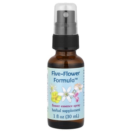 플라워 에센스 서비스 Flower Essence Services, 5가지 꽃 포뮬러, 꽃 에센스 스프레이, 1fl oz(30ml) 상세 이미지