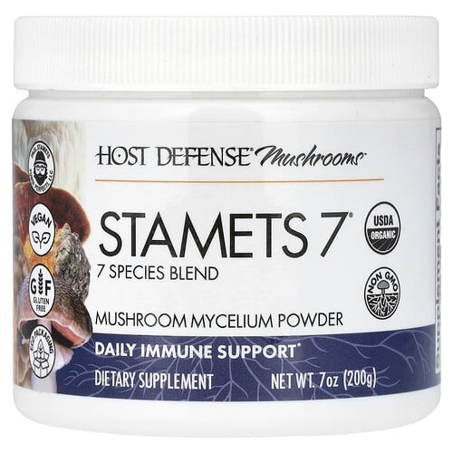 호스트 디펜스 Host Defense, 버섯, 스테이메츠 7, 200g(7oz) 상세 이미지