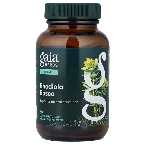 가이아 허브 Gaia Herbs, 홍경천, Phyto-Caps® 60정 상세 이미지