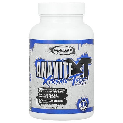 게스파리 뉴트리션 Gaspari Nutrition, Anavite X Extreme 테스트 포뮬라, 90정 상세 이미지