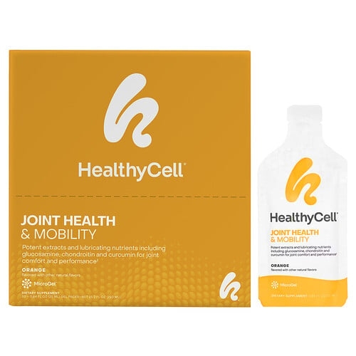 헬시셀 HealthyCell, 관절 건강 및 운동 능력 향상, 오렌지, 젤 팩 30개, 각 25ml(0.84fl oz) 상세 이미지