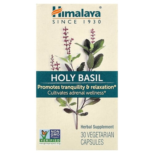 히말리야 허벌 헬스케어 Himalaya, 홀리 바질, 베지 캡슐 30정 상세 이미지