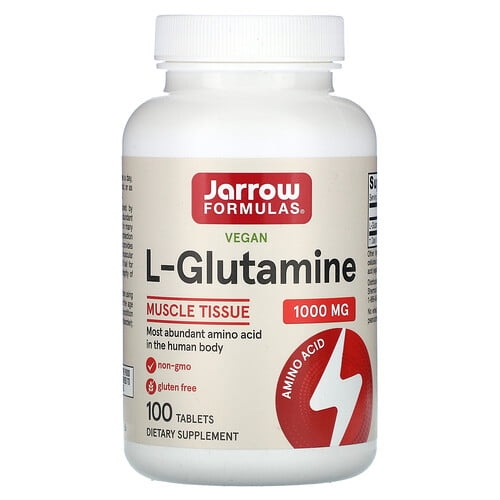자로우 포뮬라 Jarrow Formulas, L-글루타민, 1,000mg, 100정 상세 이미지