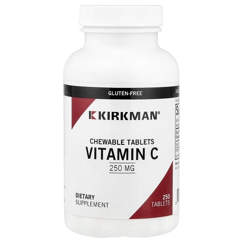 컬크맨 랩 Kirkman Labs, 츄어블 비타민C, 250mg, 250정 상세 이미지