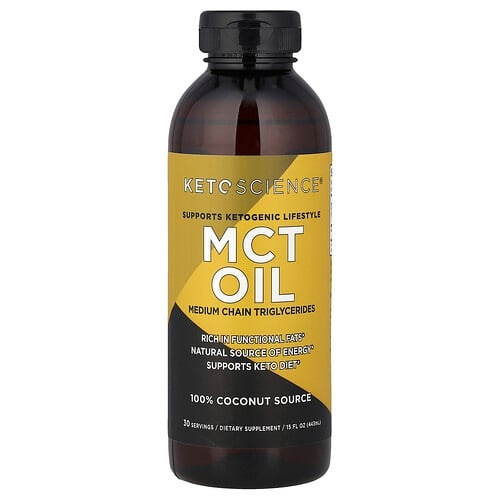 케토 사이언스 Keto Science, MCT 오일, 443ml(15fl oz) 상세 이미지