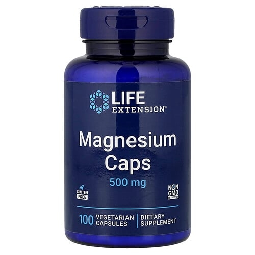 라이프 익스텐션 Life Extension, 마그네슘 캡슐, 500mg, 베지 캡슐 100정 상세 이미지