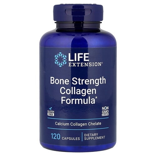 라이프 익스텐션 Life Extension, Bone Strength Collagen Formula, 캡슐 120정 상세 이미지