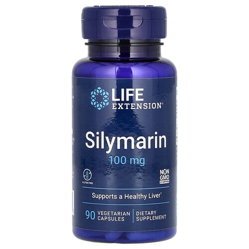 라이프 익스텐션 Life Extension, 실리마린, 100mg, 베지 캡슐 90정 상세 이미지