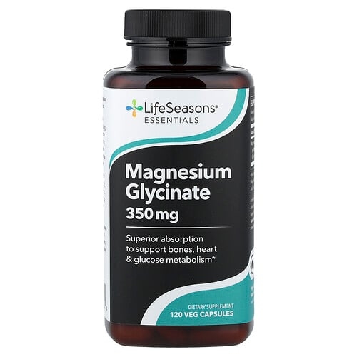 LifeSeasons, 마그네슘 글리시네이트, 베지 캡슐 120정(캡슐 1정당 87.5mg) 상세 이미지