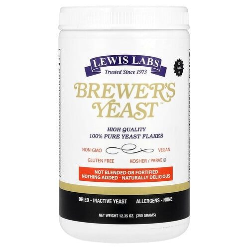 루이스 랩스 Lewis Labs, 맥주 효모, 350g (12.35oz) 상세 이미지