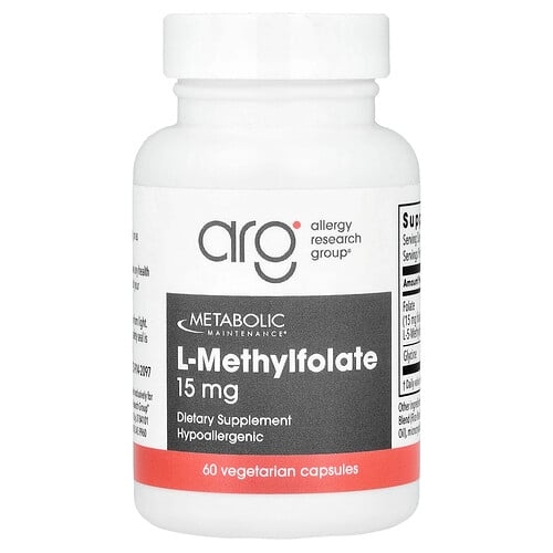 메타볼릭 메인테이넌스 Metabolic Maintenance, l-메틸엽산, 15mg, 베지 캡슐 60정 상세 이미지