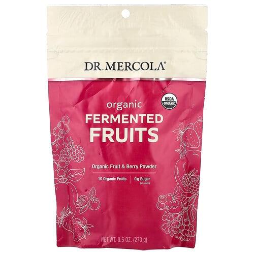 닥터 멀코라 Dr. Mercola, 유기농 발효 과일, 270g(9.5oz) 상세 이미지