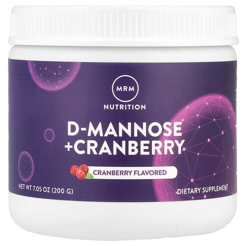 MRM 뉴트리션 MRM Nutrition, D-만노스 + 크랜베리, 크랜베리, 200g(7.05oz) 상세 이미지