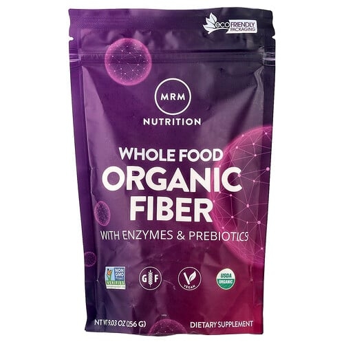 MRM 뉴트리션 MRM Nutrition, 천연 식품, 유기농 식이섬유, 효소 및 프리바이오틱스 함유, 256g(9.3oz) 상세 이미지