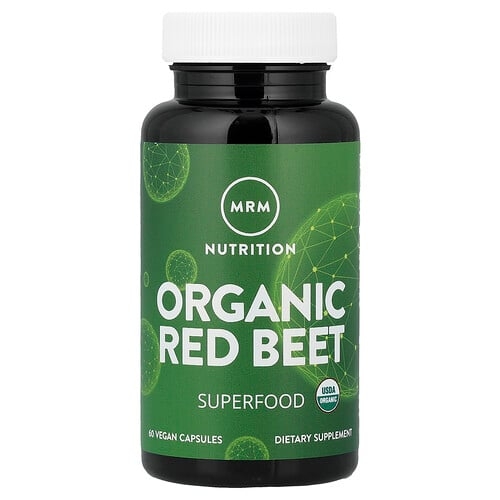 MRM 뉴트리션 MRM Nutrition, 유기농 레드 비트, 베지 캡슐 60정 상세 이미지