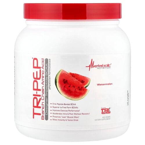 메타볼릭 뉴트리션 Metabolic Nutrition, Tri-Pep®, 분지사슬아미노산, 수박, 400g 상세 이미지