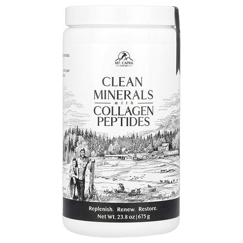 마운틴 카프라 Mt. Capra, 클린 미네랄, 콜라겐 펩타이드 함유, 675g(23.8oz) 상세 이미지