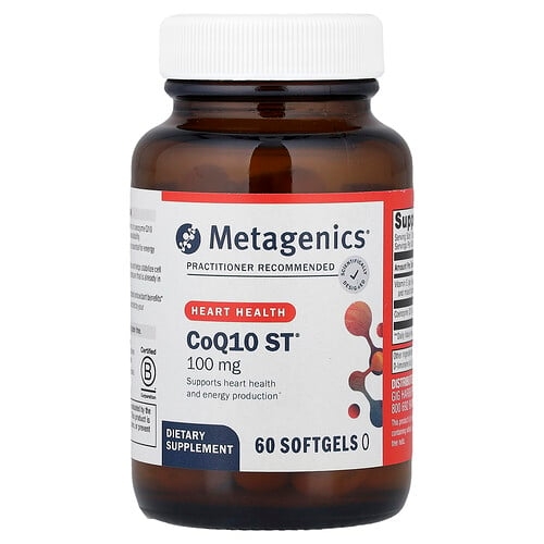 메타제닉스 Metagenics, CoQ10 ST®, 100mg, 소프트젤 60정 상세 이미지