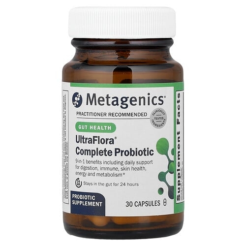 메타제닉스 Metagenics, UltraFlora® 컴플리트 프로바이오틱, 캡슐 30정 상세 이미지