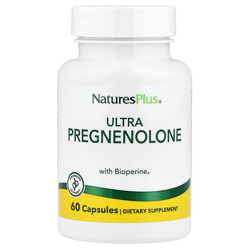 네이쳐스 플러스 NaturesPlus, BioPerine® 함유 울트라 프레그네놀론, 캡슐 60정 상세 이미지