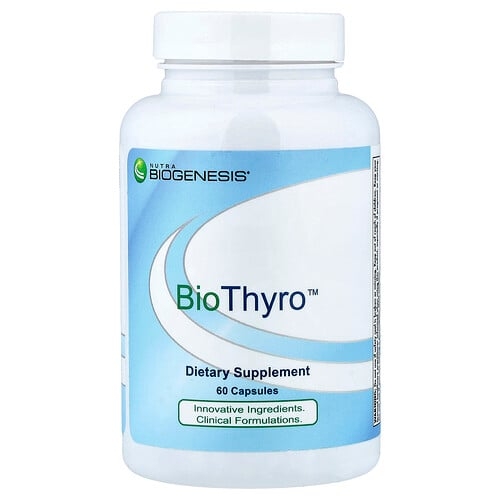 Nutra BioGenesis, BioThyro™, 캡슐 60정 상세 이미지