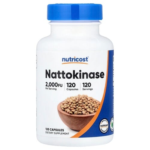 뉴트리코스트 Nutricost, 나토키나아제, 100mg(2,000FU), 캡슐 120정 상세 이미지