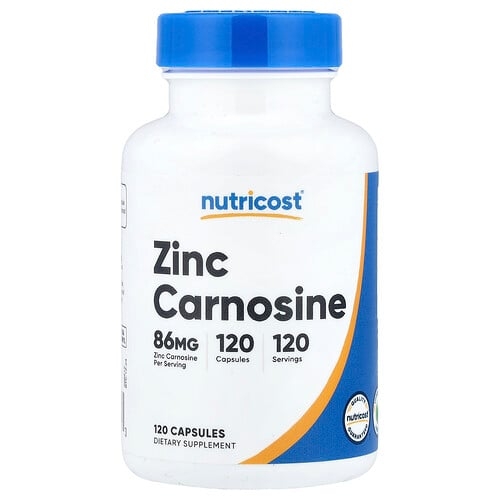 뉴트리코스트 Nutricost, 아연카르노신, 캡슐 120정 상세 이미지