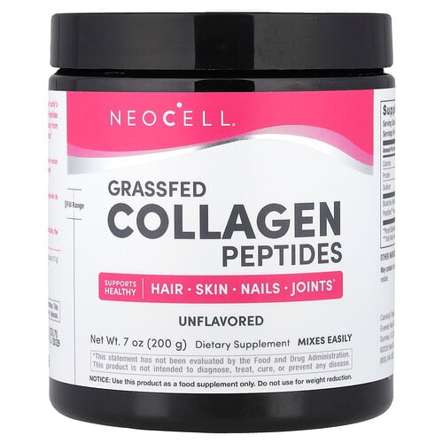 네오셀 NeoCell, 목초 사육 콜라겐 펩타이드, 무맛, 200g(7oz) 상세 이미지
