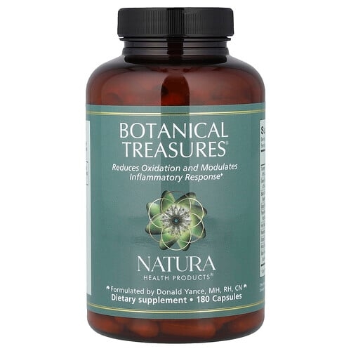 Natura Health Products, Botanical Treasures®, 캡슐 180정 상세 이미지