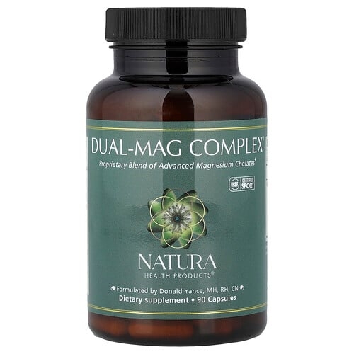 Natura Health Products, Dual-Mag Complex®, 캡슐 90정 상세 이미지