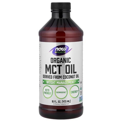 나우푸드 NOW Foods, Sports, 유기농 MCT 오일, 473ml(16fl oz) 상세 이미지